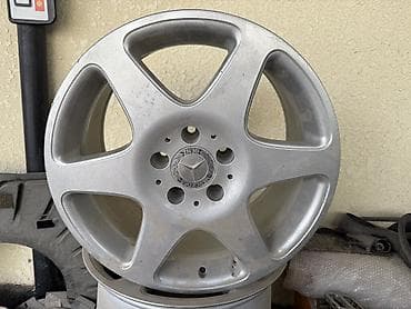 volk rays: Литые Диски R 17 Mercedes-Benz, Комплект, отверстий - 5, Б/у — 2