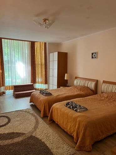 снять домик в горах: Коттедж, КОТТЕДЖ | Радуга West, Кош-Көл, Сауна, Барбекю, Батут — 31