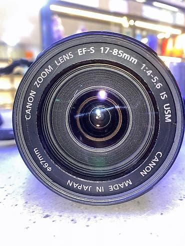 Объектив Canon Zoom Lens EF-S 17–85mm f/4–5.6 IS USM - Диапазон