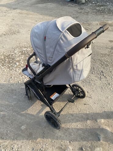 cybex коляски бишкек: Коляска, цвет - Серебристый, Б/у — 5