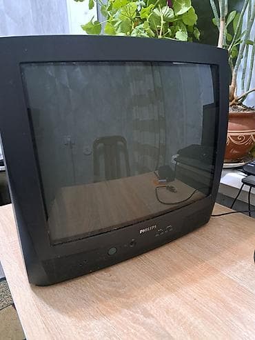 бу телевизорлор: Телевизор Philips (кинескопный, ЭЛТ) - Диагональ экрана — 7