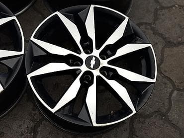 01: Литые Диски R 18 Chevrolet, Комплект, отверстий - 5, Б/у — 4
