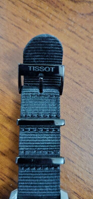 кошелек мужской кожаный ручной работы: Спорттук сааттар саат, Tissot, Таймер жана секунда өлчөгүч, Асыл нуска, Эркектердики, Колдонулган — 4