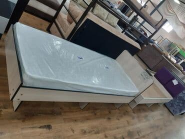 кухонный уголок фото и цены бишкек: Кровать новый размер 190×80 с матрасом из российского ломинанта — 2