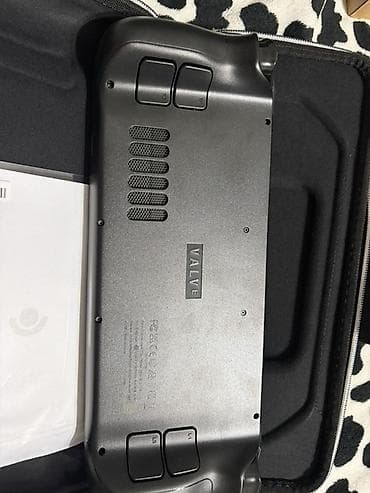 microsoft xbox: Портативная игровая консоль Valve Steam Deck - Экран 7" (сенсорный) — 1