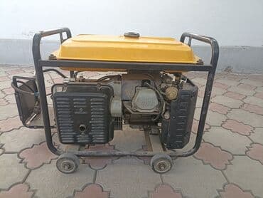 генератор бензин: Японский оригинальный генератор на 7 кВт. Пользовались очень мало — 6