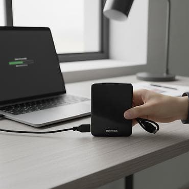 Накопитель, Б/у, Toshiba, HDD, 1 ТБ, Для ПК