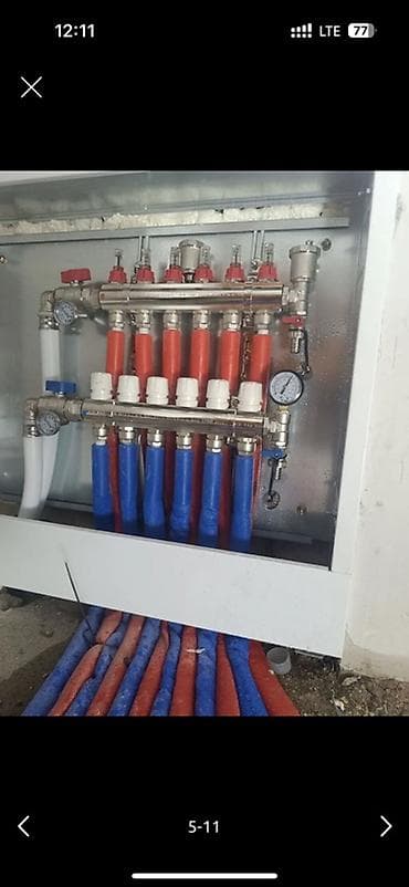 Сантехниктер: Батареяларды орнотуу, Жылытуучу системаны орнотуу, Жылуу пол Кепилдиги, Акысыз консультация, Монтаждоо 6 жылдан ашык тажрыйба — 8