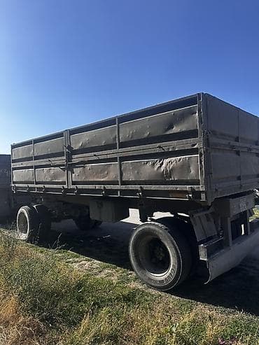 купить мерс с: Самосвальный прицеп-зерновоз (прицеп-роспуск с гидроподъёмом кузова) — 1