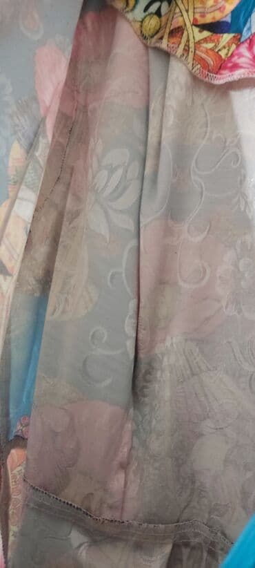 коктейльное платье большого размера: Вечернее платье, Коктейльное, Длинная модель, Атлас, С рукавами, 8XL — 6