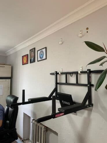 настенный турник: Турник, 1де 3, Дубалга, Жаңы, Акысыз жеткирүү — 2