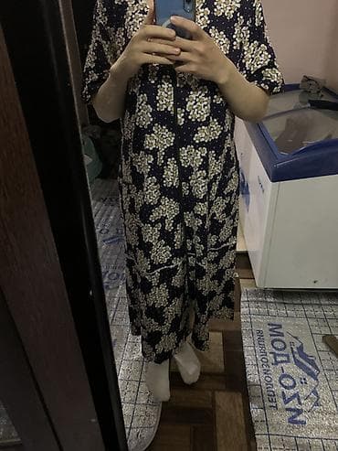 курмо кийим: Женские домашние платья-халаты, несколько принтов и фасонов - Длина — 2