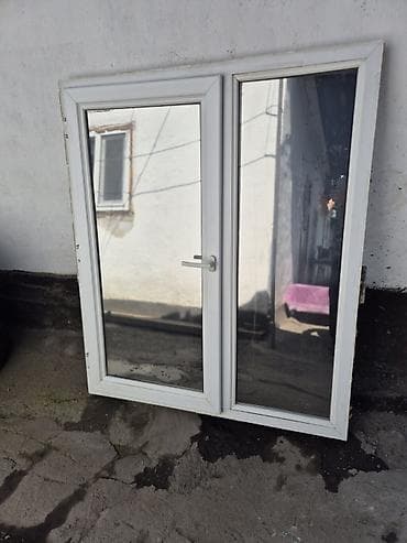 Готовое пластиковое окно, Тип окна: Стандартные, Б/у, Без установки, Без рассрочки