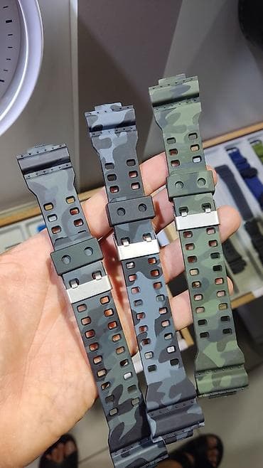 Наручные часы: Ремешки для часов G-SHOCK GA-100, GA-110, GA-120, GA-700 Мы — 1