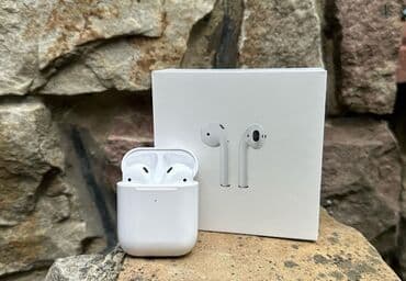 Вкладыши, Apple, Новый, Беспроводные (Bluetooth), Классические at lalafo.kg Вкладыши, Apple, Новый, Беспроводные (Bluetooth), Классические