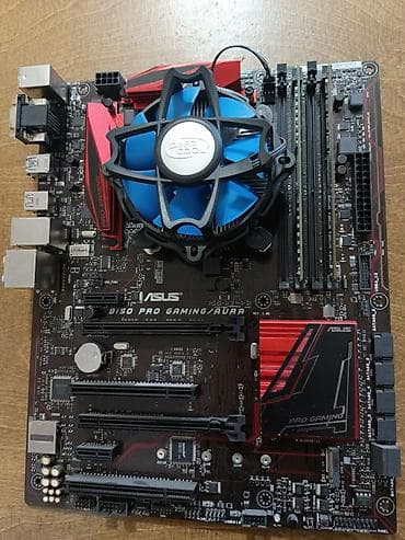 agm note n1: Материнка:ASUS B150 PRO GAINING/AURA Проц: i5 7400 Озу: 2x4(8gb) — 1