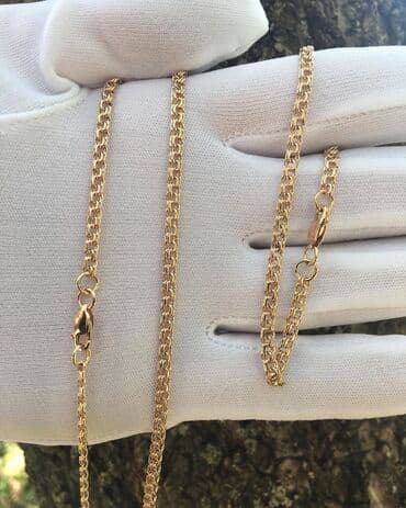 продаю золотую цепочку: Плетение "Шопард" Золото 585 проба Ручная работа Вес цепи 32 гр — 12