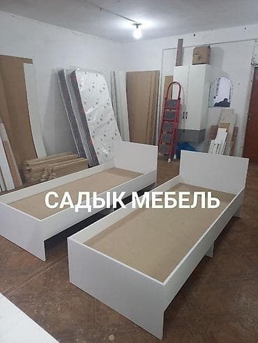 Мебель: Кровати, Матрасы 🟢ЦЕНА УКАЗАНА БЕЗ МАТРАСА!!!🟢 ✅Цена от 6000 сом и — 7