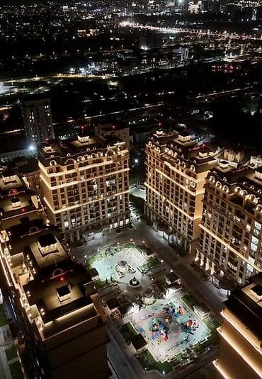 барнхаус цена: 2 комнаты, 73 м², Ак-Кеме Элитка, 8 этаж, ПСО (под самоотделку) — 1