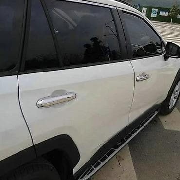 highlander 2012: Декоративные накладки На ручки дверей, Хром, Toyota, 2020 г., Новый, Платная доставка, Самовывоз — 4