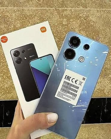 airpods pro 1: Redmi, Redmi Note 13, Б/у, 128 ГБ, цвет - Голубой, 2 SIM — 2