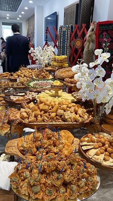 чайная церемония: Выездные банкеты | Оформители | Фуршетный стол — 6