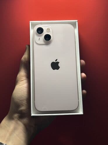 розовый нетбук: IPhone 13, Б/у, 128 ГБ, Розовый, Коробка, 88 % — 2