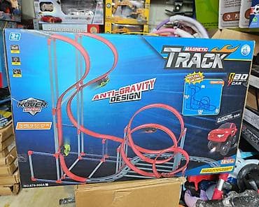 Игровой набор «Magnetic Track» — магнитная трасса с at lalafo.kg Игровой набор «Magnetic Track» — магнитная трасса с