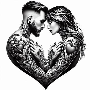 Цветные татуировки