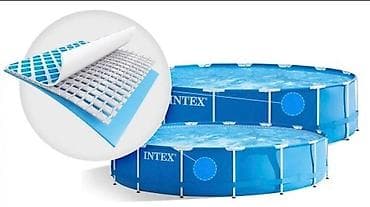 Спорт и хобби: Бассейн каркасный INTEX + фильтр-насос 220В, 3,66х0,76 м (28212) — 4