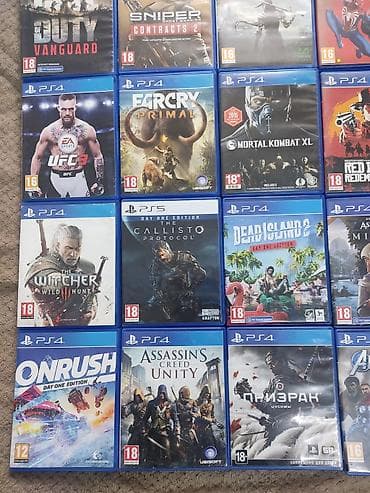 ufc 4 ps4: Продаю диски PS 5 PS 4 диски идеальные -юфс 3 -1500сомов -GOD OF — 3