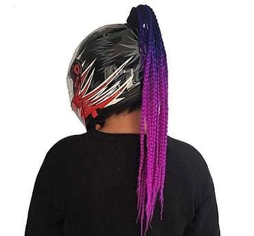 каска мото: Косички для шлема на присоске Адрес Махатма Ганди 370/1 - Декоративные — 3