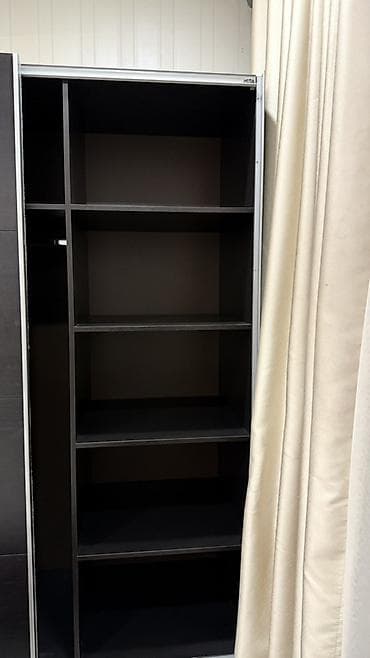 third edition solutions: Спальный гарнитур, Двуспальная кровать, Дерево, цвет - Черный — 3