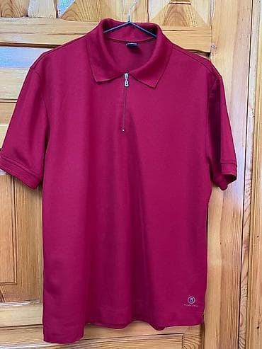 pull and: Мужские поло — 2 шт. 1) Бордовое поло с молнией - Классический — 1