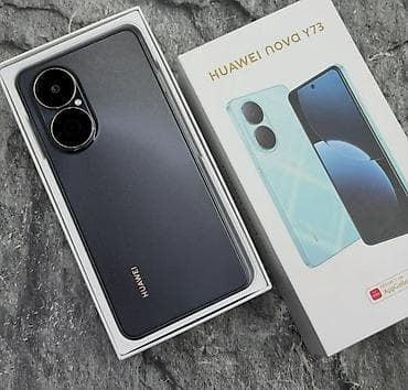 q box: Huawei Nova Y70, Новый, цвет - Черный — 1