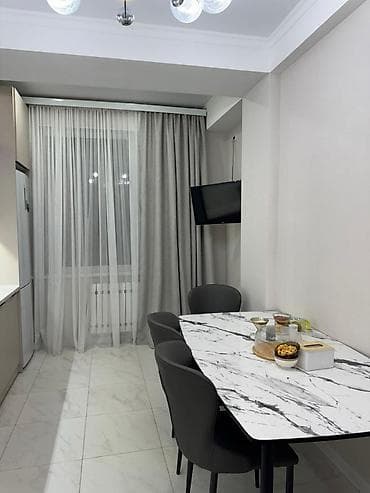 flat osh: 2 комнаты, 78 м², Элитка, 12 этаж, Дизайнерский ремонт — 4