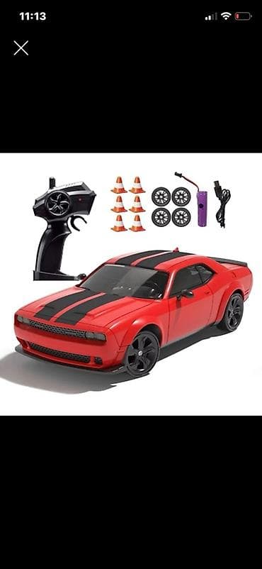 Радиоуправляемый автомобиль (масштаб ориентировочно 1:14–1:16)