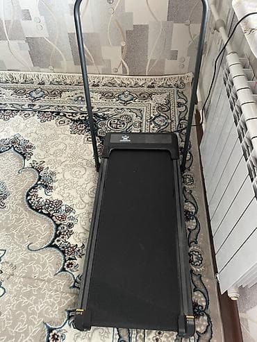 детская беговая дорожка: Беговая дорожка компактная, домашняя до 120 кг (новая) - Тип — 4