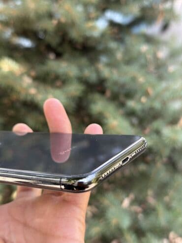 алмашам машинага: IPhone X, Б/у, 64 ГБ, Черный, Защитное стекло, Чехол, 100 % — 3