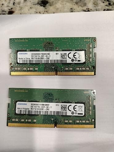 2 gb: DDR4 Samsung 16gb 2666MHZ 1шт 5500сом. 2шт 10500сом. Samsung 8gb — 2