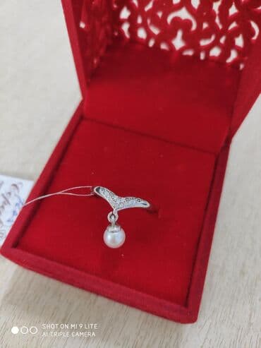 купить свадебное платье недорого: Очень красивый и нежный кольцо из серебро 925 пробы. Жемчуг Размеры — 3