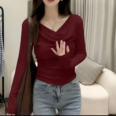 стильная одежда больших размеров для женщин: Женские вещи — подборка стильных моделей 1) Лонгслив бордовый с — 1