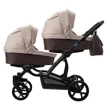 коляска на двоих: Коляска для двойни/погодок с модульной системой - Два полноразмерных — 1