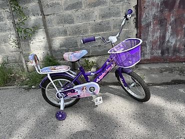 fixed gear: Детский велосипед «Принцесса» для девочек - Размер колес: примерно — 2