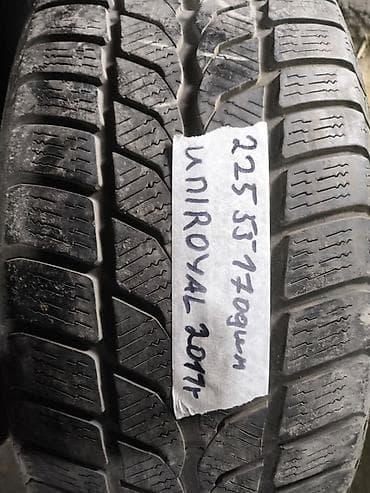 225/55/17 Зимняя шина Uniroyal, размер 225/55 R17. Маркировка на