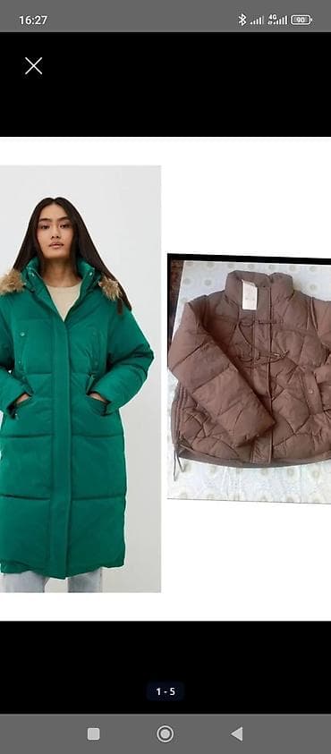 nike dunk low: Шуба, Короткая модель, M — 4