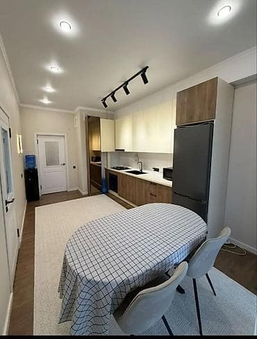 Студия, 55 м², Асанбай мкр Элитка, 13 этаж, Свежий ремонт — 7