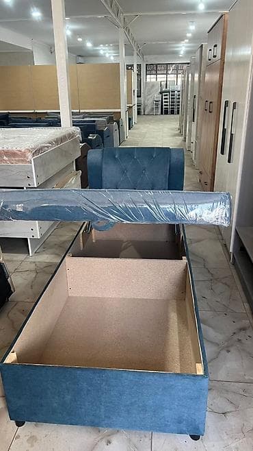 спальный одинарный: Односпальная кровать, Новый, С ящиком для хранения, длина - 195 см — 9