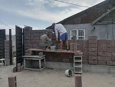 Лакокрасочные материалы: Кладка пескоблок любой сложности,фундамент,стяжказвонить в любое — 1