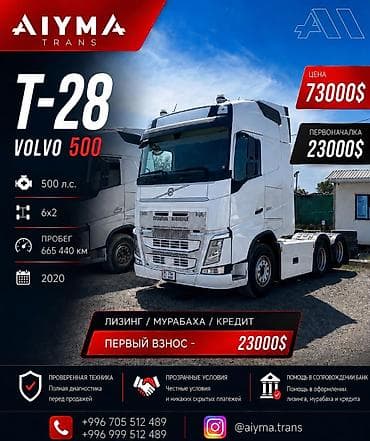 matiz diska: Тягач, Volvo, 2020 г. — 1